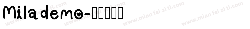 Milademo字体转换