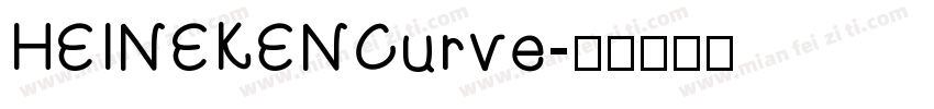 HEINEKENCurve字体转换