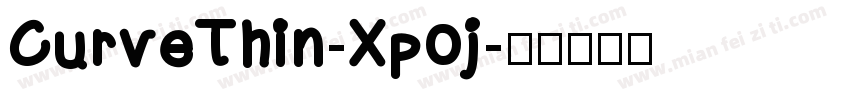 CurveThin-Xp0j字体转换