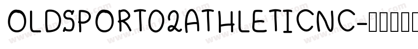 OLDSPORT02ATHLETICNC字体转换