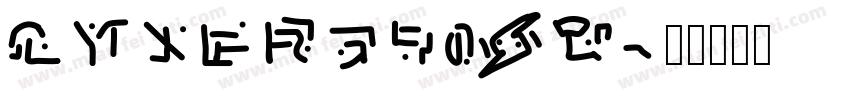 CYBERGH0ST字体转换