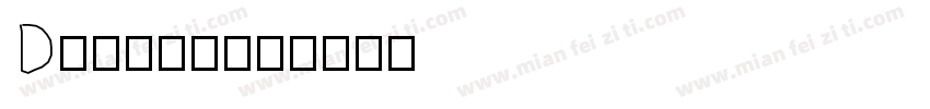 Dinlig字体转换