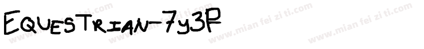 Equestrian-7y3P字体转换