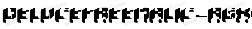 DelucefreeItalic-rgx99字体转换