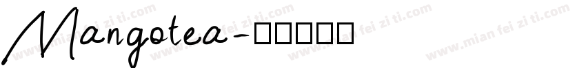 Mangotea字体转换