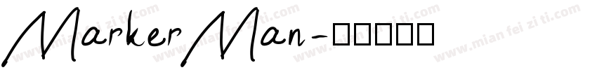 MarkerMan字体转换