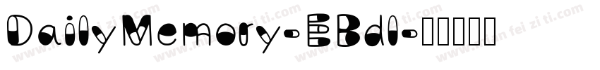 DailyMemory-EBdl字体转换