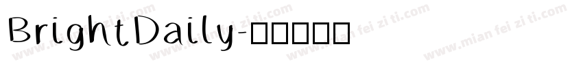 BrightDaily字体转换