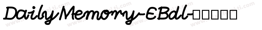DailyMemory-EBdl字体转换