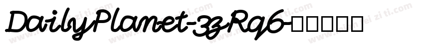 DailyPlanet-3zRq6字体转换