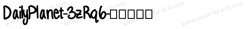 DailyPlanet-3zRq6字体转换