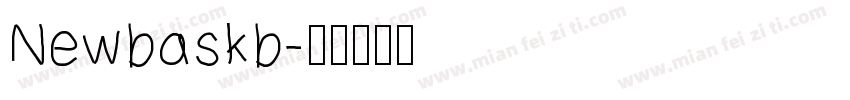 Newbaskb字体转换