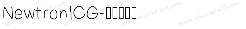 NewtronICG字体转换
