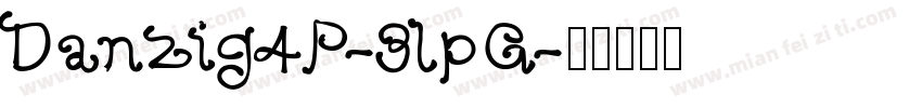 Danzig4P-3lpG字体转换