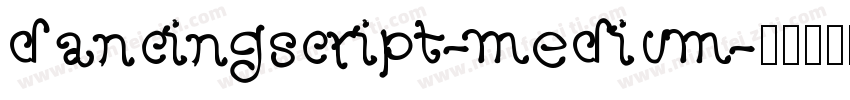 dancingscript-medium字体转换