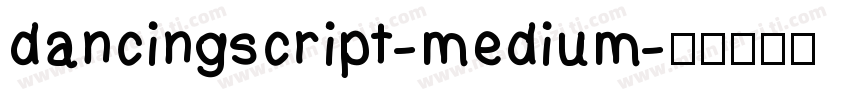 dancingscript-medium字体转换
