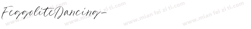 FeggoliteDancing字体转换