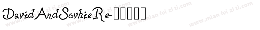 DavidAndSovhieRe字体转换
