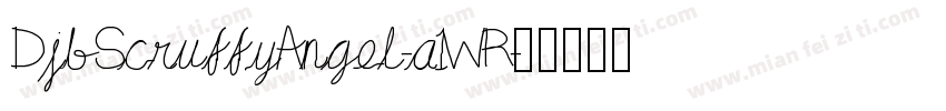 DjbScruffyAngel-a1WR字体转换