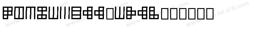Cyberfall-rqlx字体转换