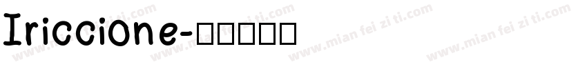 Iriccione字体转换