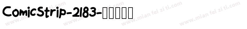 ComicStrip-2l83字体转换