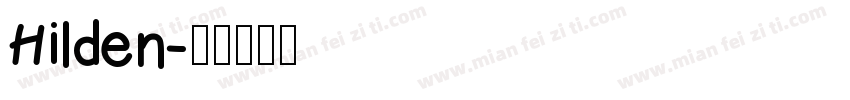 Hilden字体转换