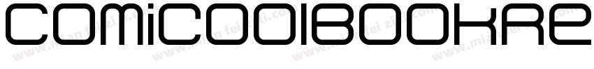 ComicoolBookRegular-字体转换