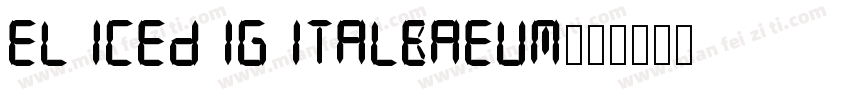 EliceDigitalBaeum字体转换