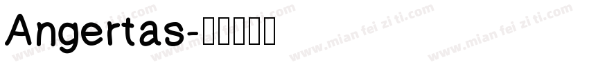 Angertas字体转换