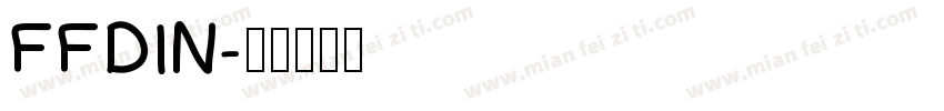 FFDIN字体转换