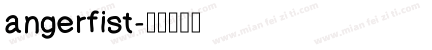 angerfist字体转换