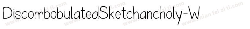 DiscombobulatedSketchancholy-WPGO字体转换