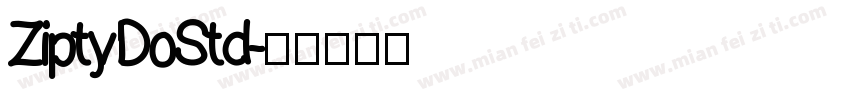 ZiptyDoStd字体转换