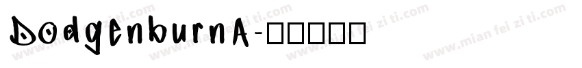 DodgenburnA字体转换