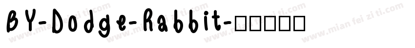 BY-Dodge-Rabbit字体转换