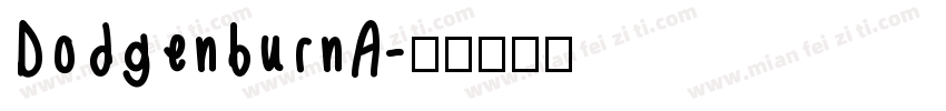 DodgenburnA字体转换
