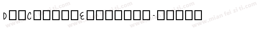 DonCasualExtended字体转换