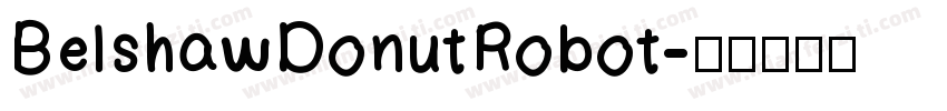 BelshawDonutRobot字体转换