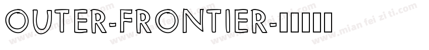 OUTER-FRONTIER字体转换
