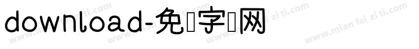 download字体转换