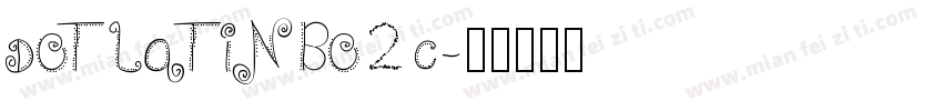 DotLatinBo2c字体转换