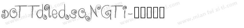 Dottdledsongti字体转换