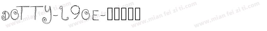 Dotty-L9oE字体转换