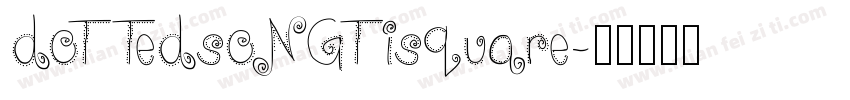 dottedsongtisquare字体转换