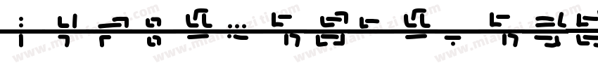 SchulVokalDots字体转换