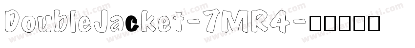 DoubleJacket-7MR4字体转换