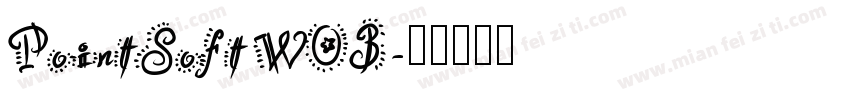 PointSoftW03字体转换