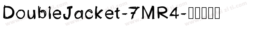 DoubleJacket-7MR4字体转换