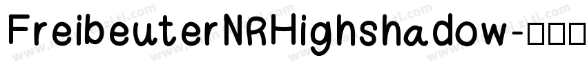 FreibeuterNRHighshadow字体转换
